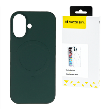 Wozinsky Liquid Silicone MagSafe-kompatibilis tok Samsung Galaxy S25 Ultra - zöld tok és táska