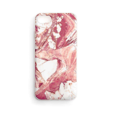 Wozinsky Marble TPU telefontok Xiaomi Poco F3 / Mi 11i - rózsaszín tok és táska