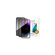 Wozinsky Privacy Glass betekintésvédett edzett üveg fekete szegéllyel iPhone 17 Pro - 2 db mobiltelefon kellék