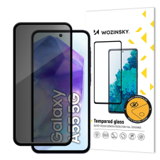 Wozinsky Privacy Glass betekintésvédett edzett üveg kijelzővédő Samsung Galaxy S25 Plus mobiltelefon kellék