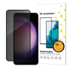 Wozinsky Privacy Glass edzett üveg Samsung Galaxy S24+ mobiltelefon kellék