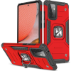Wozinsky Ring Armor Tok Kitámasztható Tough Rugged Tok Samsung Galaxy A72 4G Red (9111201935839)