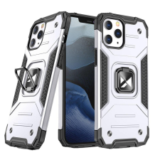 Wozinsky Ring Armor tok kitámasztható Tough ütésálló tok iPhone 13 Mini Silver tok és táska