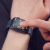 Wozinsky Samsung Galaxy Watch Active Wozinsky Watch Glass Hybrid Glass okosóra üvegfólia, Fekete