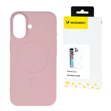 Wozinsky Silicone MagSafe-kompatibilis tok Samsung Galaxy S24 FE - rózsaszín tok és táska
