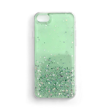 Wozinsky Star Glitter Shining Cover Samsung Galaxy A42 5G zöld tok és táska