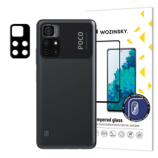 Wozinsky teljes kameraüveg 9H teljes kamera edzett üveg Xiaomi Poco M4 Pro 5G kamera mobiltelefon kellék