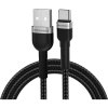Wozinsky WNBAC1 USB-A-Type-C Kábel 2.4A 1 m-Fekete (5907769308710)