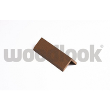WPC WoodLook WPC sarokléc 41x41x2200 mm barna Merbau színű 2,2 méteres szál WoodLook dekorburkolat