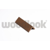 WPC WoodLook WPC sarokléc 41x41x2200 mm világosbarna Teak színű 2,2 méteres szál WoodLook
