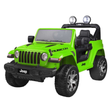 Wrangler Jeep Wrangler Rubicon 4x4 zöld elektromos kisautó elektromos járgány