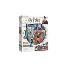 Wrebbit 285 db-os 3D puzzle - Weasley Varázsvicc Bolt és Reggeli Próféta (00511) puzzle, kirakós