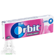 Wrigley's Orbit cukormentes rágógumi 14 g bubblemint csokoládé és édesség