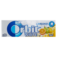  Wrigley's Orbit cukormentes rágógumi 14 g white fruit csokoládé és édesség