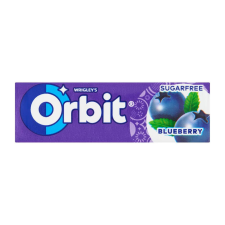 Wrigley Hungária Kft. Orbit Blueberry rágógumi áfonya ízű 14g csokoládé és édesség