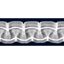 Wrinkling Sínszalag, függönyráncoló, ypszilon, 1:2, 50 mm széles - maradék darabok lakástextília