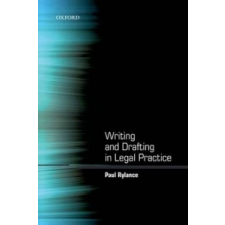 Writing and Drafting in Legal Practice – Paul Rylance idegen nyelvű könyv