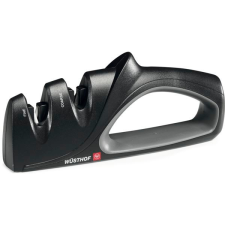 Wüsthof Késélező, Wüsthof, két fokozatú, fekete konyhai eszköz