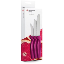 Wüsthof zöldségkés, 3-as készlet, rózsaszín kés és bárd