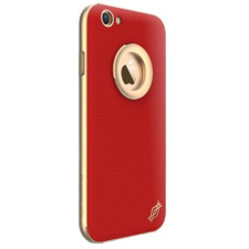 X-Doria Bump Apple iPhone 6/6s Bőr Védőtok - Piros tok és táska