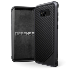 X-Doria Defense Lux Samsung Galaxy S8+ Bőr Tok - Fekete tok és táska