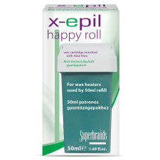X-EPIL Happy Roll Gyantapatron - Aloe (50 ml) szőrtelenítés