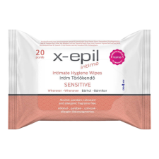 X-EPIL Intimo Sensitive - intim törlőkendő (20db) intim higiénia