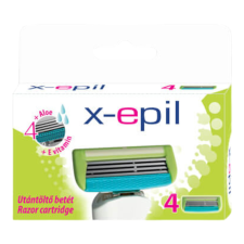 X-EPIL - női borotva betét 4 pengés (4db) eldobható borotva