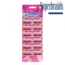X-Epil Silky 2p.bor.gumí nyéllel 12db/levél szőrtelenítés