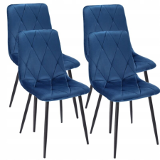  x KÁRPITOZOTT SZÉK steppelt BÁRSON modern bútor