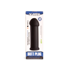 X-MEN 10 inch Butt Plug Black szexjáték