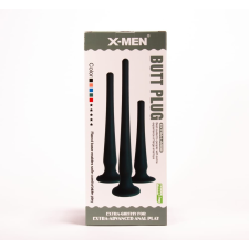  X-MEN Butt Plug Size M Black műpénisz, dildó