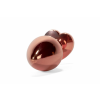 X-Men Secret Shine Metal Butt Plug Rose Gold Heart L