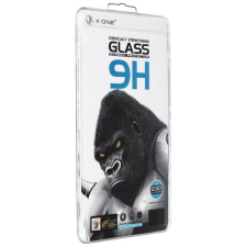 X-One 113 Samsung Galaxy S24 edzett üveg képernyővédő fólia 2.5D, 9H - X-ONE Extra Strong Crystal Clear - fekete keret mobiltelefon kellék