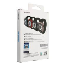 X-One Dropguard tok Apple Watch 10 42mm - fekete okosóra kellék