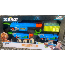  X-Shot: Dino Attack - Combo két játék óriás fegyveres szett! katonásdi
