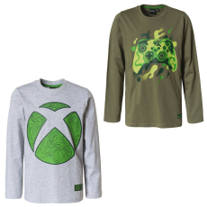  Xbox gyerek hosszú ujjú póló, felső 6-12 év