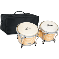Xdrum Bongo Pro Natural Set Bongó Hordtáskával Együtt dob és ütőshangszer