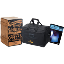 Xdrum Design Series Cajon "Coffee" Szett Táskával + Iskolával Együtt dob és ütőshangszer