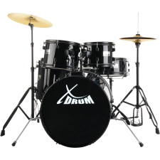 Xdrum Rookie 20" Stúdió Dobfelszerelés Fekete dob és ütőshangszer