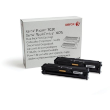 Xerox 3020/3025 fekete (2x1,5k) eredeti toner (106r03048) nyomtatópatron & toner