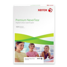 Xerox Etikett, lézernyomtatókhoz, A4, műanyag, kültéri, XEROX "Nevertear", fehér, 50 etikett/csomag etikett