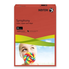 Xerox Symphony színes másolópapír, A4, 160 g, sötétpiros (intenzív) 250 lap/csomag fénymásolópapír
