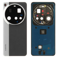 Xiaomi 560031000O100 Gyári Xiaomi 15 Ultra Ezüst akkufedél üveg hátlap, kamera lencse mobiltelefon, tablet alkatrész