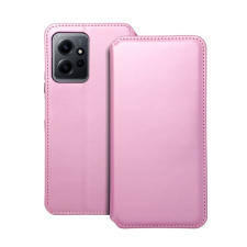 Xiaomi Dual Pocket Xiaomi Redmi Note 12 5G, flip tok, rózsaszín tok és táska