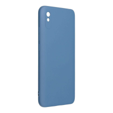 Xiaomi Forcell Silicone Lite matt felületű szilikon hátlapvédő telefontok - Xiaomi Redmi 9A, Kék tok és táska