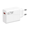 Xiaomi HYPERCHARGE hálózati töltő USB aljzat (67W, gyorstöltő) FEHÉR (MDY-15-ET)