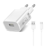 Xiaomi MDY-09-EW hálózati töltő USB aljzat (10W, gyorstöltő + Type-C kábel) FEHÉR (MDY-09-EW_TYPE-C)