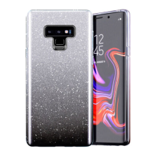 Xiaomi Mi 10/Mi 10 Pro, Szilikon tok, Bling (Csillámos), fekete tok és táska