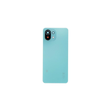 Xiaomi Mi 11 Lite 5G, Akkufedél (ragasztóval és kameraplexivel), zöld (OEM) mobiltelefon, tablet alkatrész